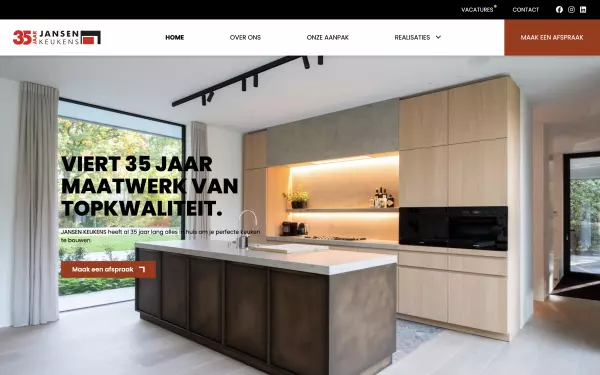 Homepage Jansen Keukens